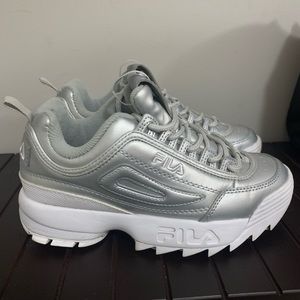Fila Disruptors ii Premium Metallic